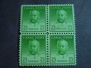 U.S.-CANAL ZONE # 140-MINT/NEVER HINGED--- BLOCK OF 4---1946-49