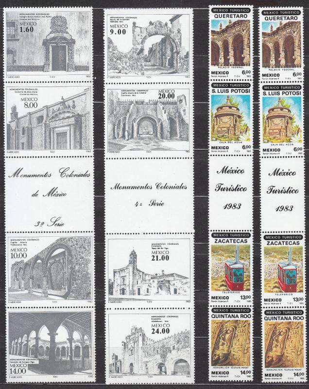 Mexico - Strips collection - MNH (7163)