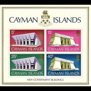 CAYMAN IS. 1972 - Scott# 303a S/S Buildings NH