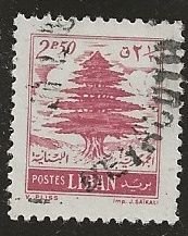 Lebanon ^^ Scott # 268 - Used