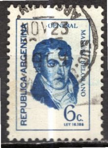 Argentina; 1970: Sc. # 926: Used Single Stamp