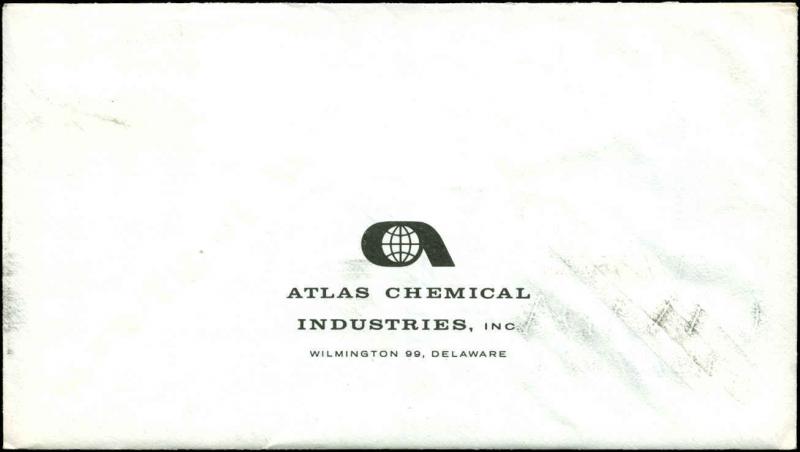 US FDC #1324 Artcraft Atlas Chem Cachet US Pavilion, Montreal, Canada EXPO 67