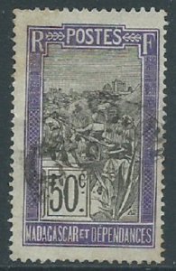 Madagascar, Sc #102, 50c Used
