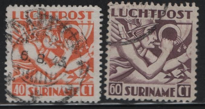 SURINAME C4-5 USED F/VF