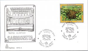 Italy FDC 1990 - View From Above - Sabbioneta - F42169
