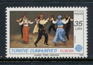 Turkey 1981 Folk Dancer Anatolya MUH