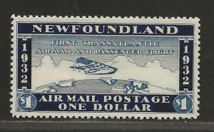 NEWFOUNDLAND  SC# C12A (NOTE: NOT VALID FOR POSTAGE)  VF/MLH