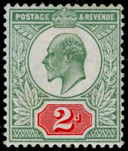 SG228 SPEC M11(3), 2d pale greyish green & scarlet-vermilion, M MINT. Cat £280.