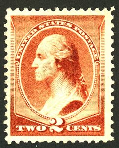 U.S. #210 MINT REGUMMED TO LOOK NH