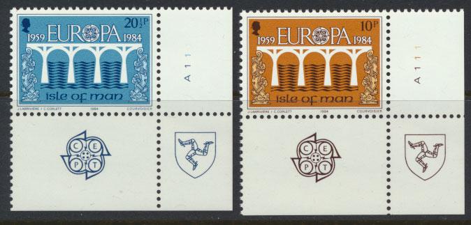 Isle of Man - SG 265-266 SC# 260-261 MUH  Europa 