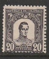 1899 Columbia (Antiquia) - Sc 124 - MH VF - 1 single - Cordoba