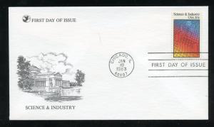 US 2031 Science & Industry Issue UA Readers Digest FDC