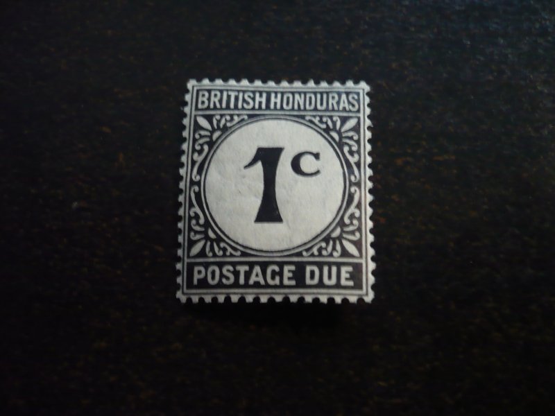 Stamps - British Honduras - Scott# J1 - Mint Hinged Part Set of 1 Stamp