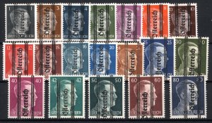 Austria 1945  Scott #405-23 MH