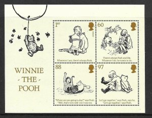 MS3127 2010 Winnie The Pooh miniature sheet UNMOUNTED MINT