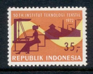 Indonesia 1972 Textile Technology Institute MUH