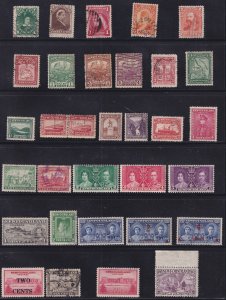 Newfoundland 1880-1947 Selection of 31 mint and used; fvf to vfxf