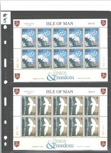 I.O.M.(ISLE of MAN) 1995 EUROPE #633-634; 1SET=$0.75 MNH