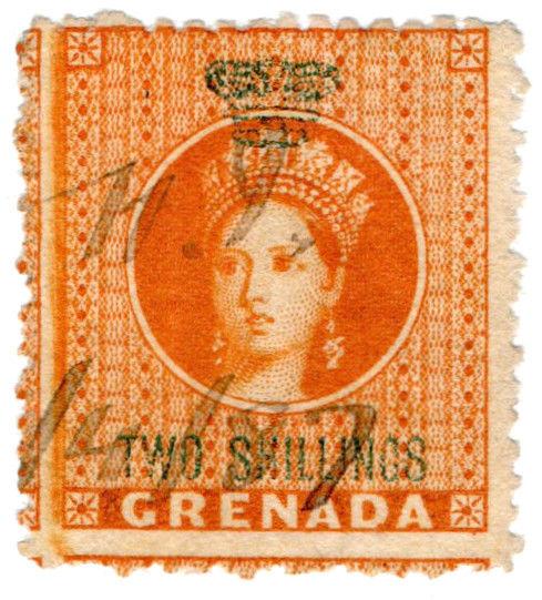 (I.B) Grenada Revenue : Duty Stamp 2/-