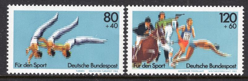 Germany B609-B610 Sports MNH VF