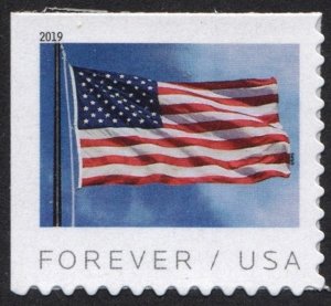 SC#5345 (55¢) Flag (BCA) Booklet Single (2019) SA
