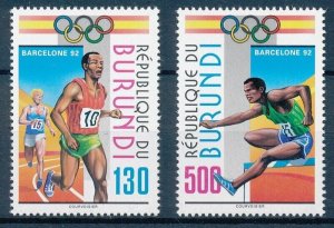 Burundi 1992 MNH Stamps Scott 695-696 Sport Olympic Games