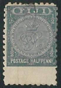 70503 - FIJI - STAMPS - Stanley Gibbons #  76 Perforated 10 - Finely USED