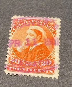 Canada Scott Number 46 Used