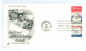 US 1809-10 1980 U/A FDC