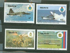 Malaysia #262-265 Mint (NH) Single (Complete Set)