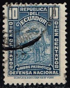 Ecuador #RA38 Symbolical of Defense; Used (0.25)