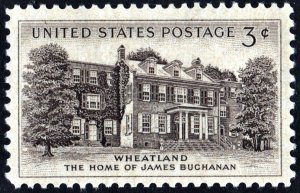 SC#1081 3¢ Wheatland (1956) MNH