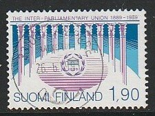 1989 Finland - Sc 804 - used VF - 1 single - Council of Europe