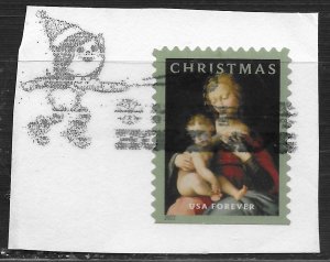 US #5721 (60c) Christmas - Virgin and Child