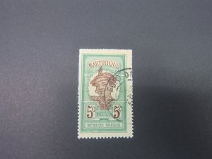 French Mauritania 1908 Sc 65 FU