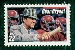 #3148 Bear Bryant Red Bar - MNH