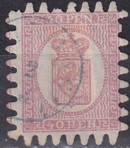 Finland #10 F-VF Used  CV $67.50 Z989