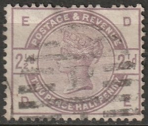 Great Britain 1884 Sc 101 used