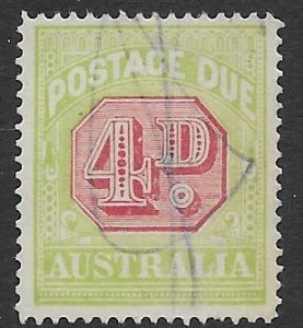 Australia J-55a 1930  4d fine used