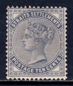 Straits Settlements - Scott #51 - MH - Regummed, sm. crease CR - SCV $12