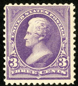 US Stamps # 253 MLH F-VF Fresh Scott Value $110.00 