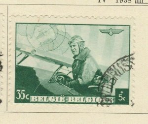 1938 A6P15F182 Belgium Semi-Postal Stamp 35c+5c Used-