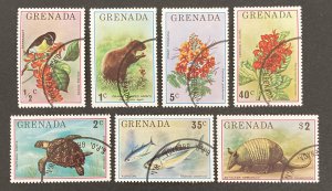 Grenada 1976 #692-8, Bananaquit & Others, Used/CTO(see note).