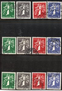 Switzerland # 256-67, Used.