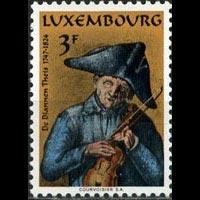 LUXEMBOURG 1974 - Scott# 550 Minstrel Set of 1 NH