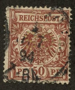Germany, Scott #51, Used