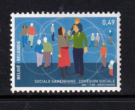 Belgium 2003  - Social Cohesion   MNH   single   # 1983