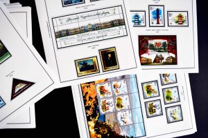 COLOR PRINTED RUSSIA 2000-2010 STAMP ALBUM PAGES (193 illustrated pages)