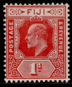 FIJI EDVII SG119, 1d red, M MINT. Cat £23.