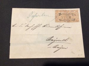 Old Germany North German Confederation 1870  postal cover 62651